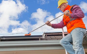 Hound Hill soft wash roof cleaning